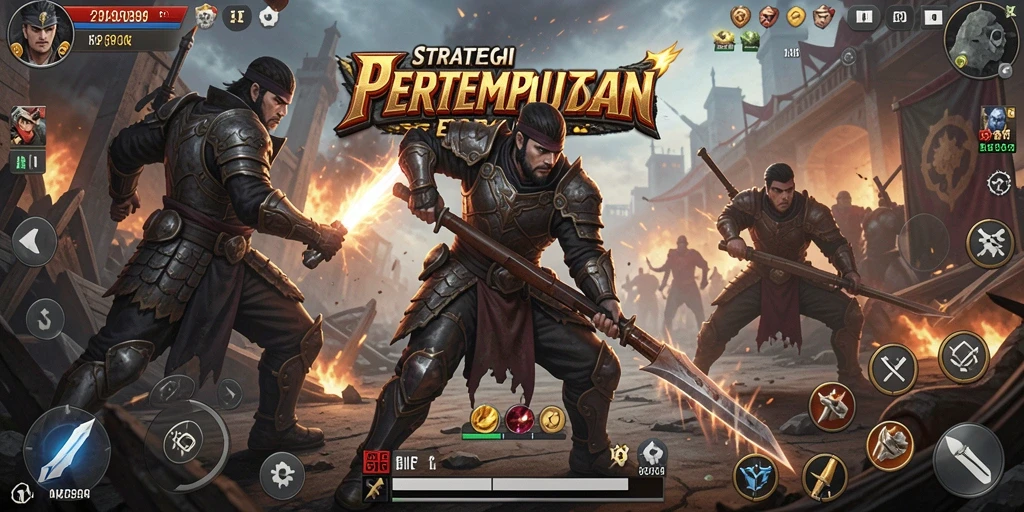 Tangkapan layar utama 2739 menampilkan aksi pertempuran strategis yang menarik.