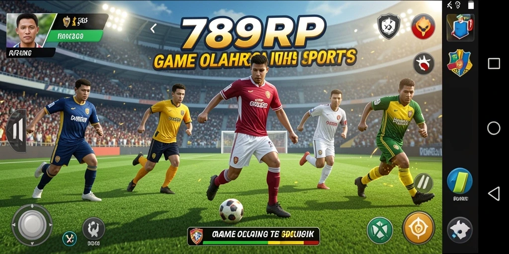 Tampilan gameplay seru dalam game olahraga 789RP.