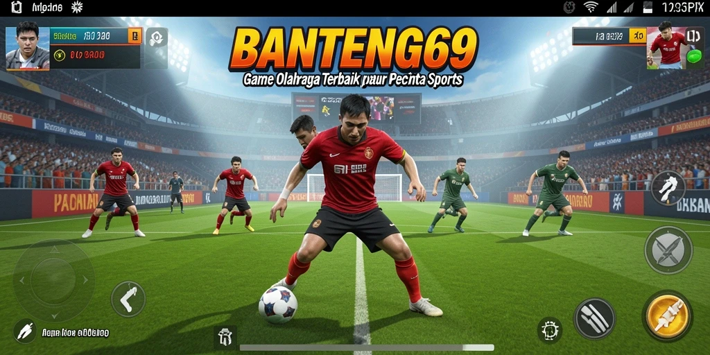 Screenshot gameplay BANTENG69 yang menampilkan aksi olahraga seru.