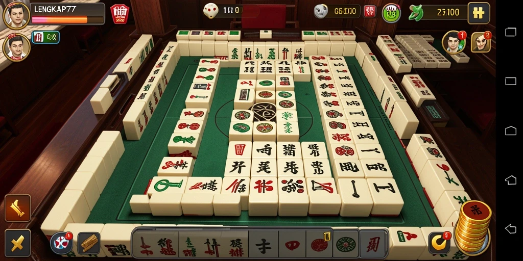 Tampilan gameplay menarik dari LENGKAP777 yang penuh warna.