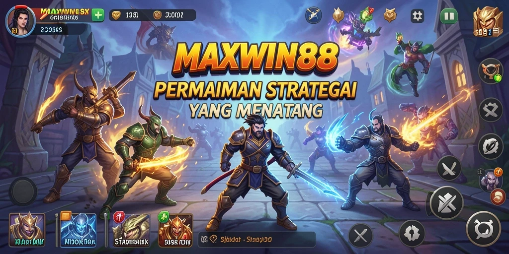 Tangkapan layar gameplay menarik dari strategi MAXWIN88.