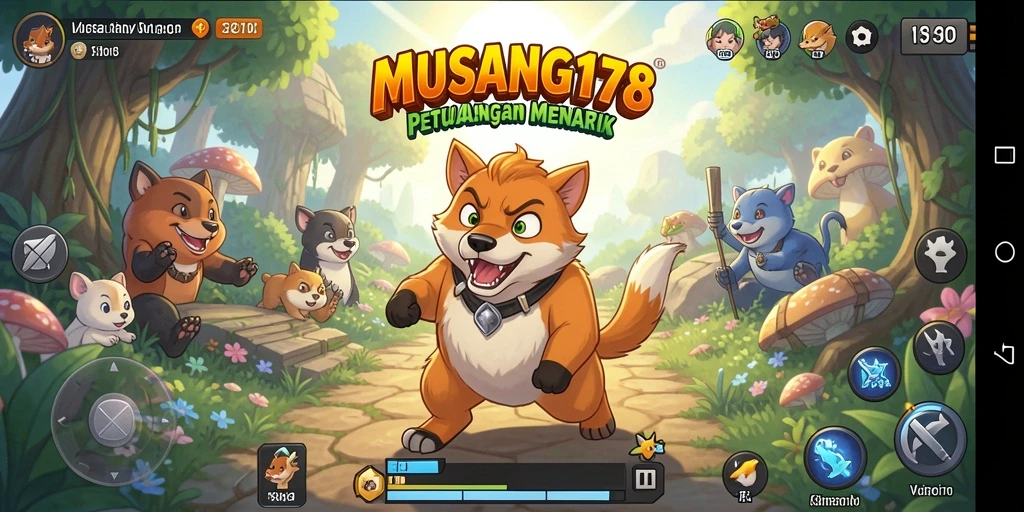 Tangkapan layar utama menampilkan gameplay Anime yang mendebarkan.