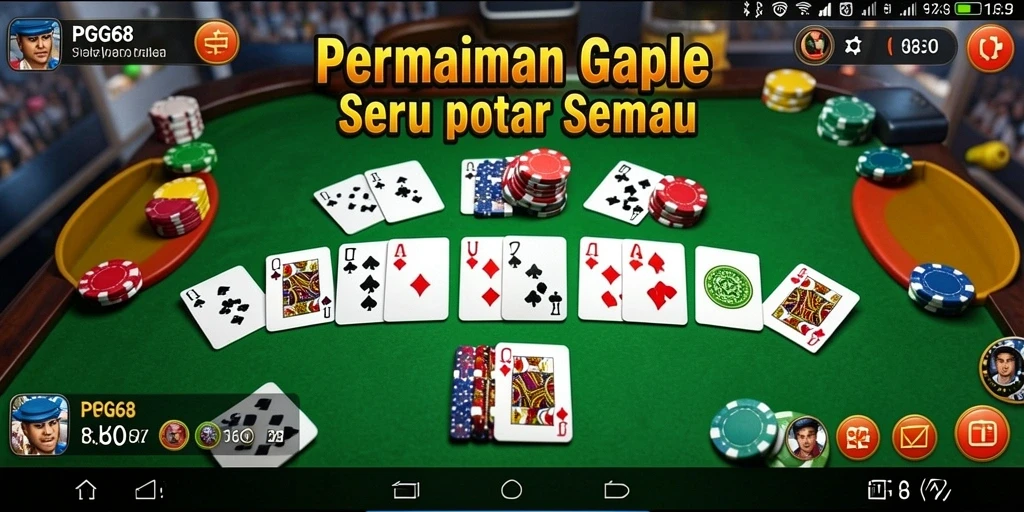 Tampilan gameplay PGG68 yang seru dan interaktif.