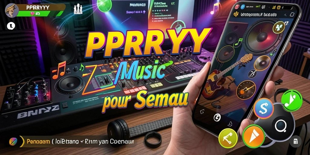 Tangkapan layar PPRRYY menampilkan aksi bermain musik yang seru.