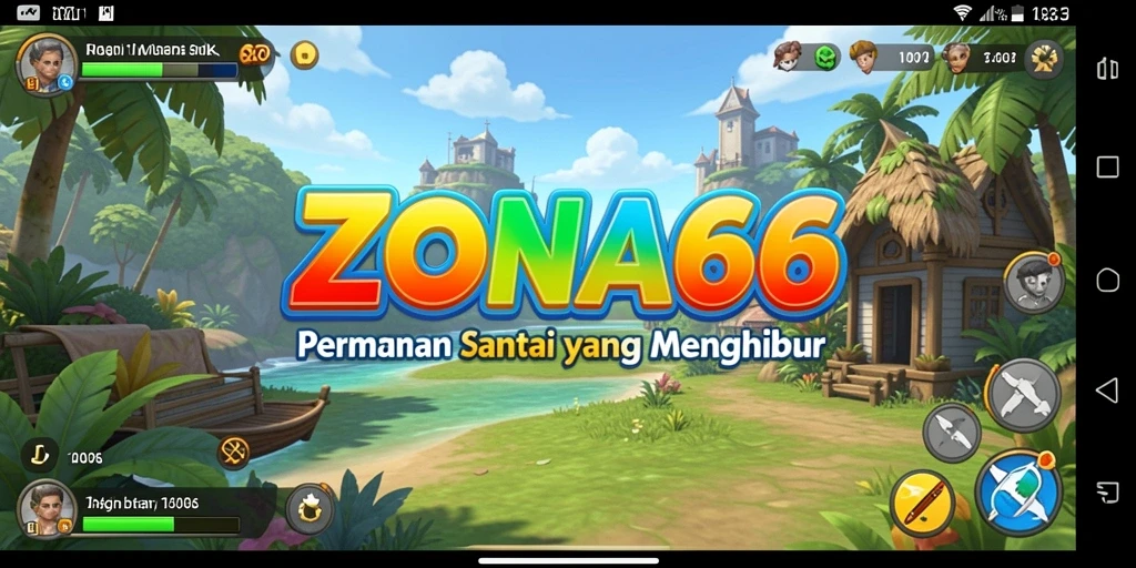 Tampilan screenshot ZONA66 memperlihatkan gameplay yang seru dan menghibur.